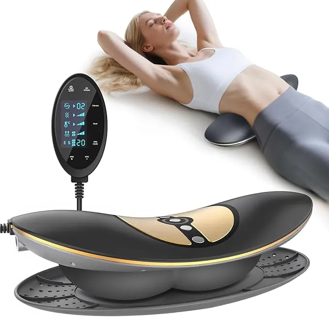Cordless Electric Lumbar Traction Device 4-in-1