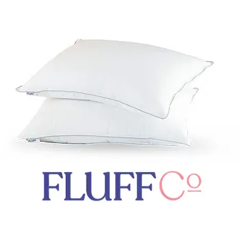 FluffCo down alternative sleep apnea pillow