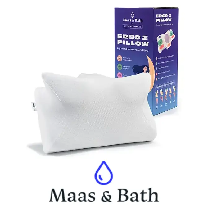 Maas & Bath Ergo Sleep Apnea Pillow
